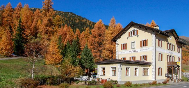 Hotel Veduta Cinuos-Chel Værelse billede