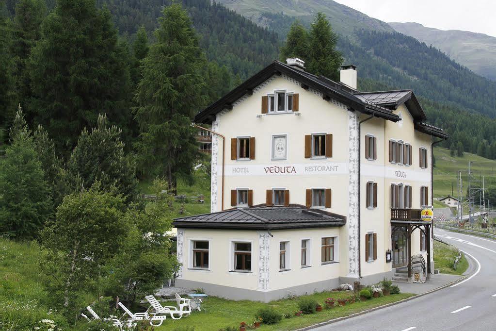 Hotel Veduta Cinuos-Chel Eksteriør billede